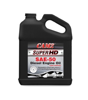 Aceite de motor SAE 50 HD CF2 para motores Diesel y gasolina en cubeta de 5 galones