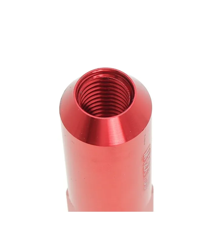Tuercas Racing de color rojo set de 20pcs M12X1.5 Aluminum