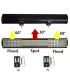 Barra de luces Led de 20 pulgadas doble lineas ideal para jeep todo terreno UTV DC10-30V 4WD SUV