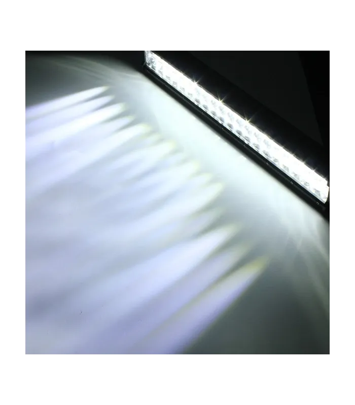 Barra de luces Led de 20 pulgadas doble lineas ideal para jeep todo terreno UTV DC10-30V 4WD SUV
