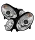 Mercedes Benz Clase E 2003-2006 Pantallas frontales Headlights / Uso Xenon