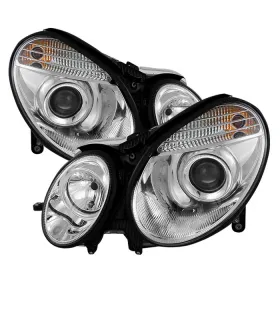 Mercedes Benz Clase E 2003-2006 Pantallas frontales Headlights / Uso Xenon