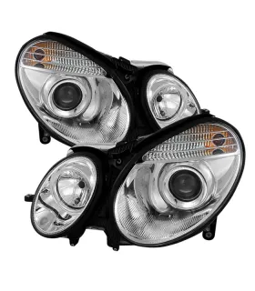 Mercedes Benz Clase E 2003-2006 Pantallas frontales Headlights / Uso Halogenos