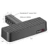 Protector de Bumper Trasero y Escalon de Acero WeatherTech BumpStep 8ABS2WHP1 Universal para Enganche de 2 Pulgadas