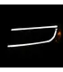 Jeep Grand Cherokee 14-15 Pantallas delanteras Headlights Estilo Black Clear / Set de 2 PCS Lados Izquierdo y Derecho