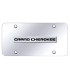 Jeep Grand Cherokee Placa decorativa en Acero Inoxidable 12" X 6"