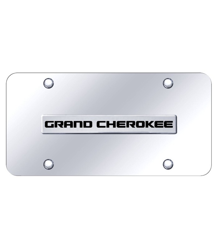 Jeep Grand Cherokee Placa decorativa en Acero Inoxidable 12" X 6"