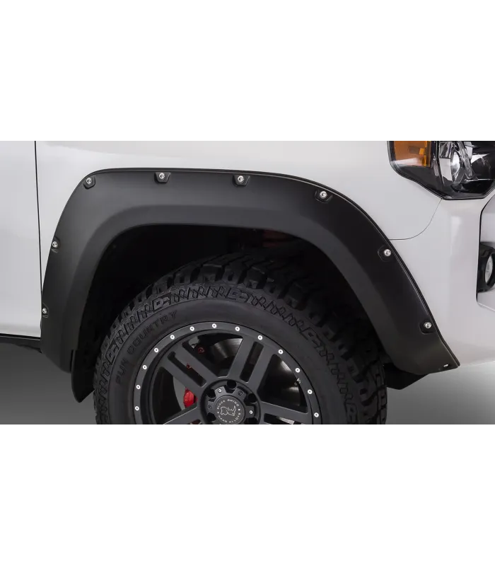 Toyota 4Runner 2014 2015 2016 Fender Flare Set de 4 Delanteros y Traseros Color Negro Mate