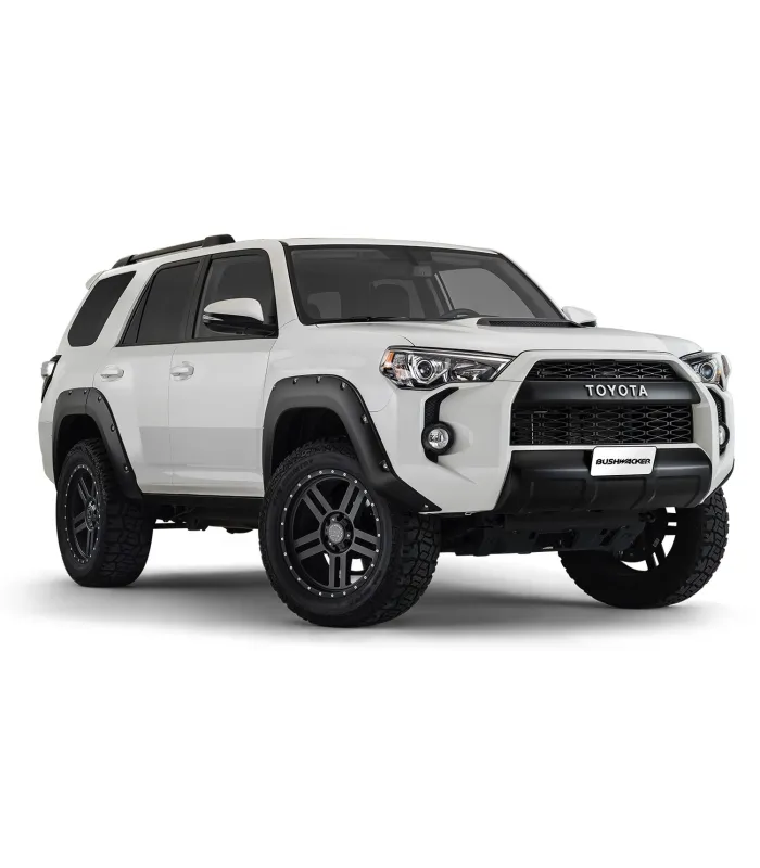 Toyota 4Runner 2014 2015 2016 Fender Flare Set de 4 Delanteros y Traseros Color Negro Mate