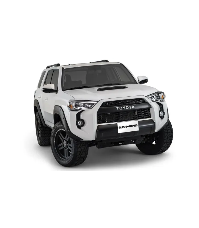 Toyota 4Runner 2014 2015 2016 Fender Flare Set de 4 Delanteros y Traseros Color Negro Mate