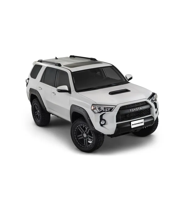 Toyota 4Runner 2014 2015 2016 Fender Flare Set de 4 Delanteros y Traseros Color Negro Mate
