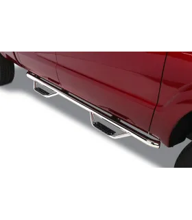 Ford F150 Estribos en tubos Acero Inoxidable Go Rhino