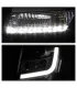 Chevrolet Tahoe 2015-2016 Pantallas delanteras Headlights Estilo Black Clear / Set de 2 PCS Lados Izquierdo y Derecho