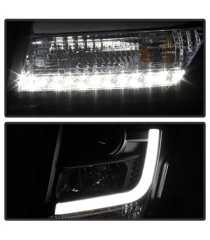 Chevrolet Tahoe 2015-2016 Pantallas delanteras Headlights Estilo Black Clear / Set de 2 PCS Lados Izquierdo y Derecho