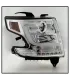 Chevrolet Tahoe 2015-2016 Pantallas delanteras Headlights Estilo Cromo Clear / Set de 2 PCS Lados Izquierdo y Derecho
