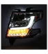 Chevrolet Tahoe 2015-2016 Pantallas delanteras Headlights Estilo Cromo Clear / Set de 2 PCS Lados Izquierdo y Derecho