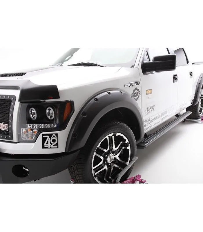 Ford F150 2009-2014 Pantallas delanteras Headlights Estilo Black Clear / Set de 2 PCS Lados Izquierdo y Derecho