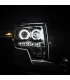 Ford F150 2009-2014 Pantallas delanteras Headlights Estilo Black Clear / Set de 2 PCS Lados Izquierdo y Derecho