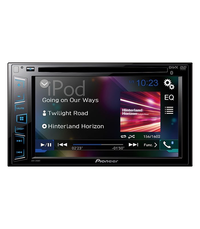 AVH-290BT Pioneer Multimedia Radio doble din con DVD pantalla touch Bluetooth