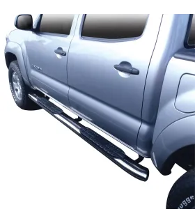 Estribos laterales Toyota Tacoma 2005-2017 / Tubo Ovalado acero inoxidable 