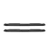 Estribos laterales Toyota Tacoma 2005-2017 / Tubo Ovalado color negro satinado 