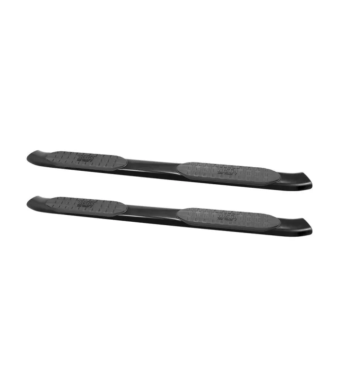 Estribos laterales Toyota Tacoma 2005-2017 / Tubo Ovalado color negro satinado 