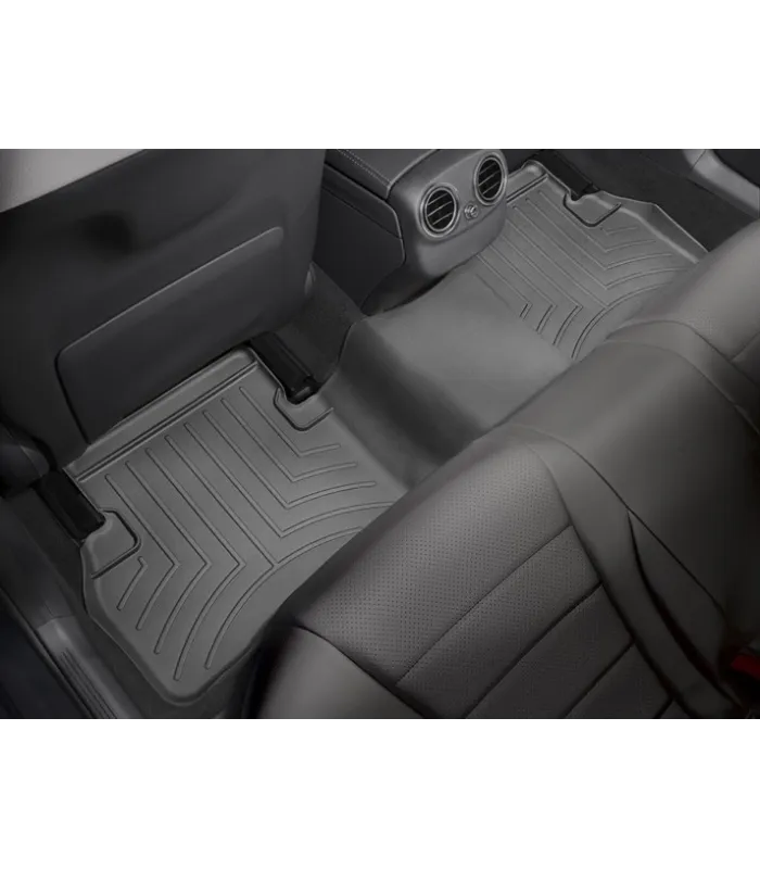 Alfombras Tipo Bandeja WeatherTech FloorLiner para Mercedes Benz Clase C Sedan chasis W205 años 2015 a 2021 Negro 2 Fila