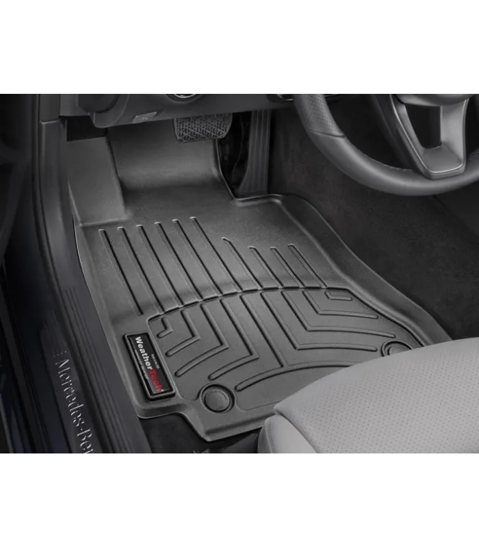 Alfombras Tipo Bandeja WeatherTech FloorLiner para Mercedes Benz Clase C Sedan chasis W205 años 2015 a 2021 Negro 1 Fila