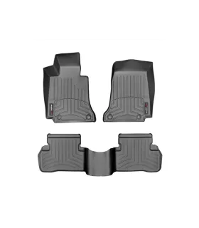 Alfombras Tipo Bandeja WeatherTech FloorLiner para Mercedes Benz Clase C Sedan chasis W205 años 2015 a 2021 Negro