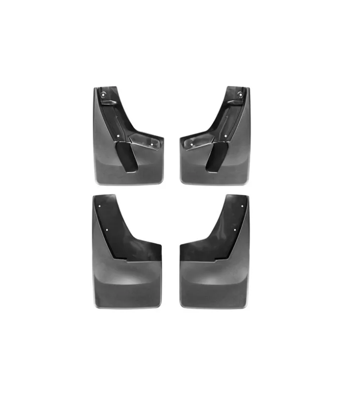 Chapaletas aletas de guarda lodo WeatherTech para Chevrolet Tahoe años 2015 a 2020 instalacion sin perforar set completo