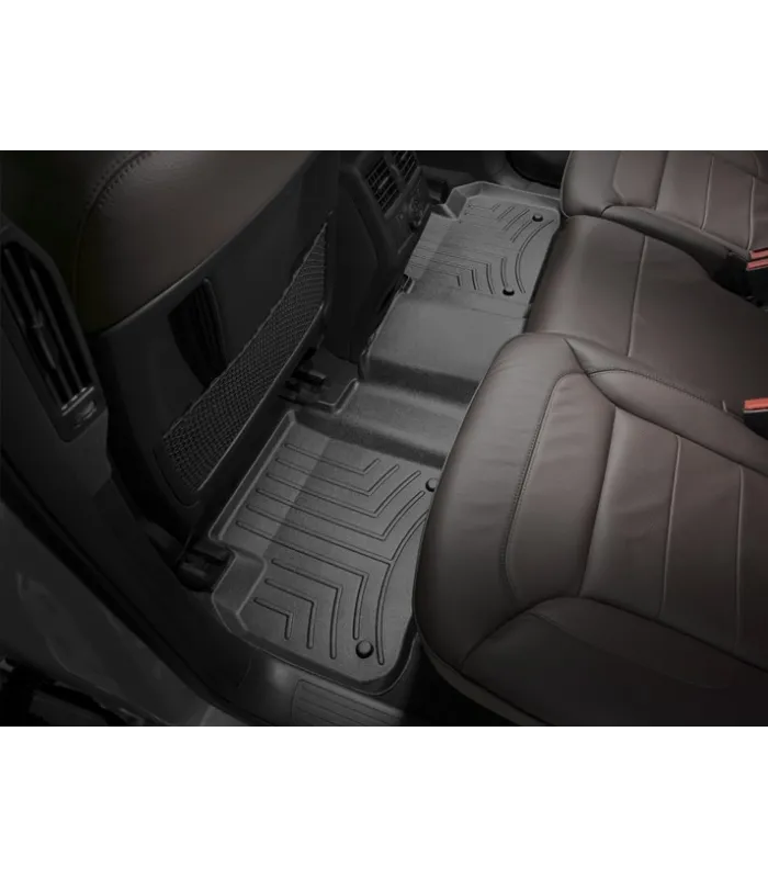 Alfombras WeatherTech FloorLiner para Mercedes Benz Clase GLE SUV años 2016 2017 2018 2019 proteccion laser 360 2 fila Detalle