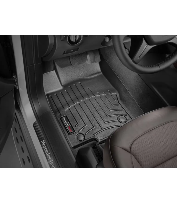 Alfombras WeatherTech FloorLiner para Mercedes Benz Clase GLE SUV años 2016 2017 2018 2019 proteccion laser 360 1ra fila Detalle
