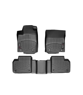 Alfombras WeatherTech FloorLiner para Mercedes Benz Clase GLE SUV años 2016 2017 2018 2019 proteccion laser 360 2 fila