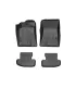 Alfombras WeatherTech FloorLiner para Ford Mustang 2015 a 2023 proteccion 360 laser primera y segunda fila kit 44699-1-2