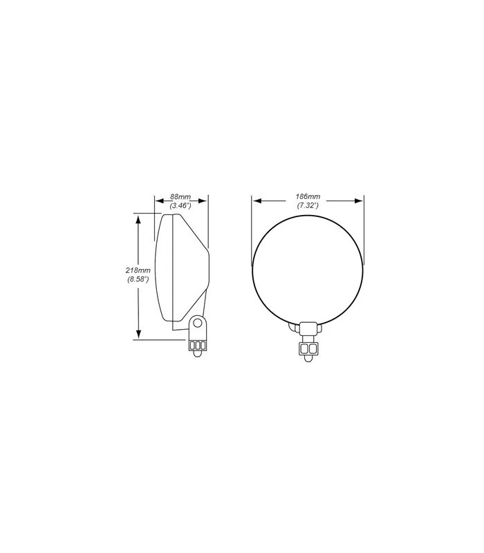 Hella FF700-Faroles Auxiliares Para Autos