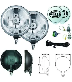 Hella FF500-Faroles De Halogenos Para Autos