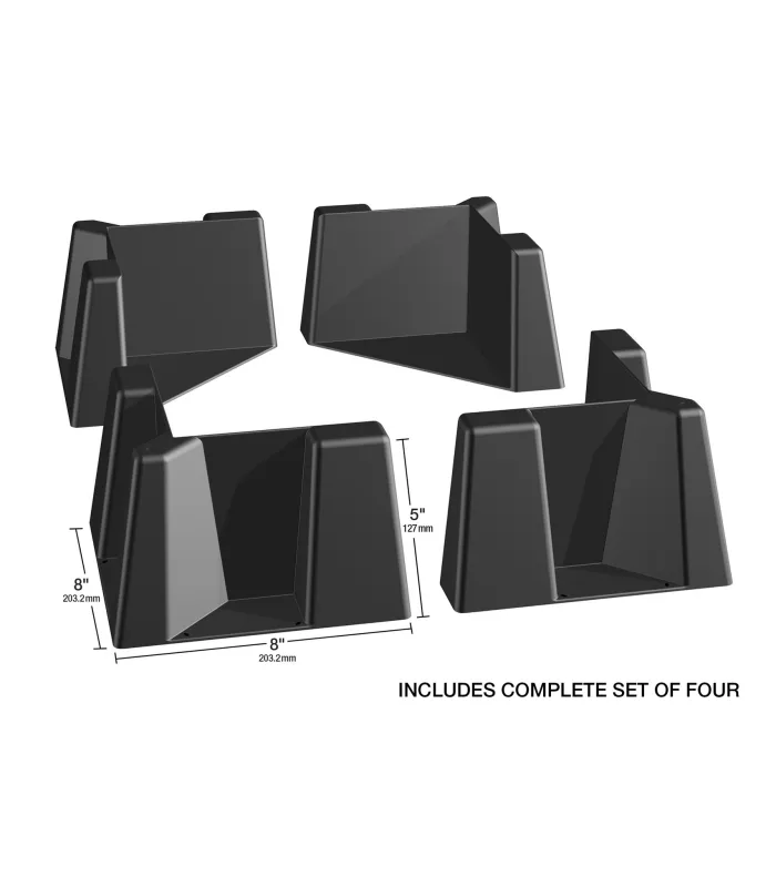 Organizador de Baul WeatherTech CargoTech Bloques Esquineros Antideslizantes Sistema de Sujecion Universal de Carga Ref 8CTK1