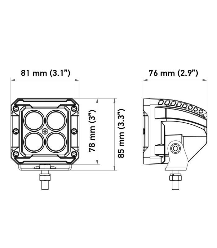 Hella LED Combo Kit-Multicolor