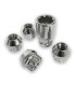 HS Tuercas de suridad universal set de 5 PCS 12mm x 1.50 RH