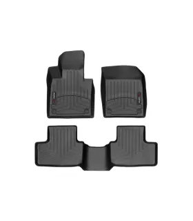 Alfombras de Interior WeatherTech FloorLiner Volvo XC60 2018-2026 Proteccion 360 Grados Ajuste Laser Juego Completo Negro
