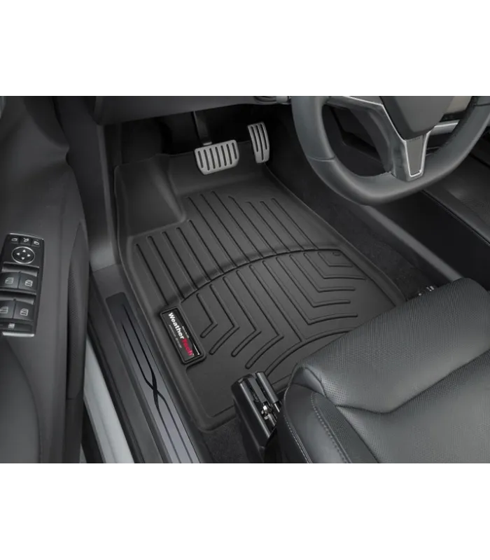 Alfombras Tipo Bandeja WeatherTech FloorLiner Tesla Model X 2016-2020 5 Pasajeros 1ra Fila Ref 44869-1-7