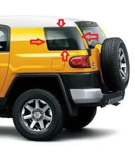Vidrio Lateral Trasero Toyota FJ Cruiser