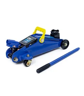 Gato Hidráulico Tipo Rana Hércules 2 Toneladas con Ruedas de Acero para Autos Compactos Ref. 2120-H