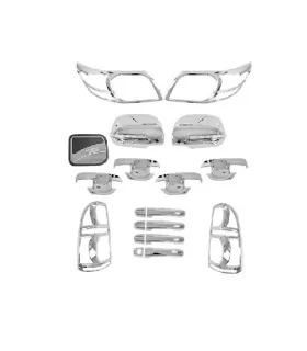 Kit Accesorios Cromados-Tyota Hilux Vigo