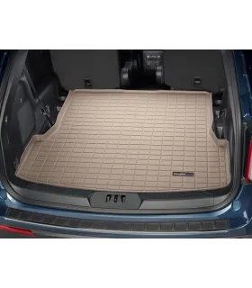 Alfombra de Baul Maletero WeatherTech Ford Explorer 2020 2021 2022 a 2026 Cargo Liner Cobertura 2da Fila Taupe