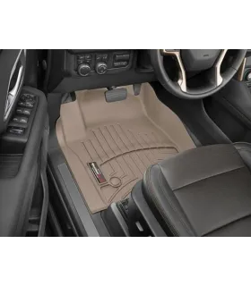 Alfombras WeatherTech FloorLiner Chevrolet Tahoe 2021 2022 2023 2024 2025 Proteccion Laser Color Taupe 441632