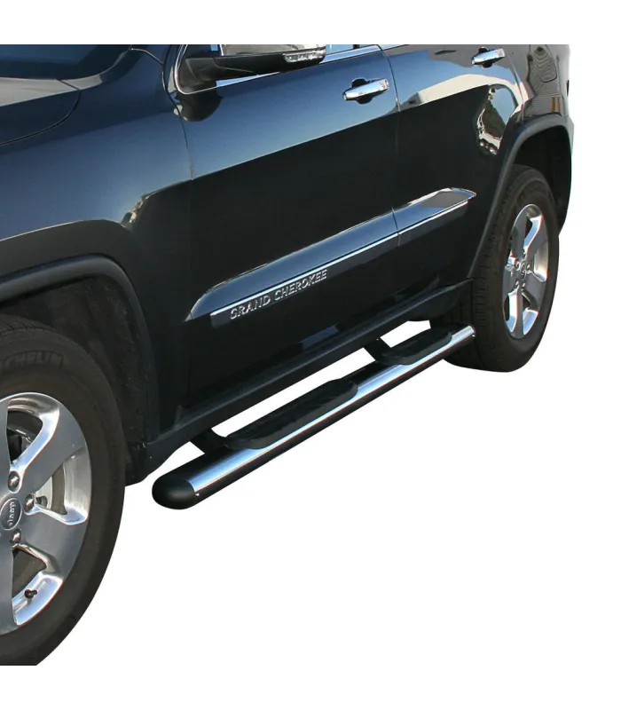 Jeep Grand Cherokee 2011-2016 Estribos en tubos Acero Inoxidable Set de 2 PCS Lado Derecho y lado Izquierdo