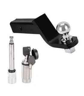Kit Adaptador Enganche de Remolque con Bola de 2 pulgadas y Pasador de Seguridad Referencia KAERG-001 Autofashion