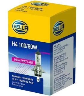 Bombillo Hella H4 P43t 12 Voltios