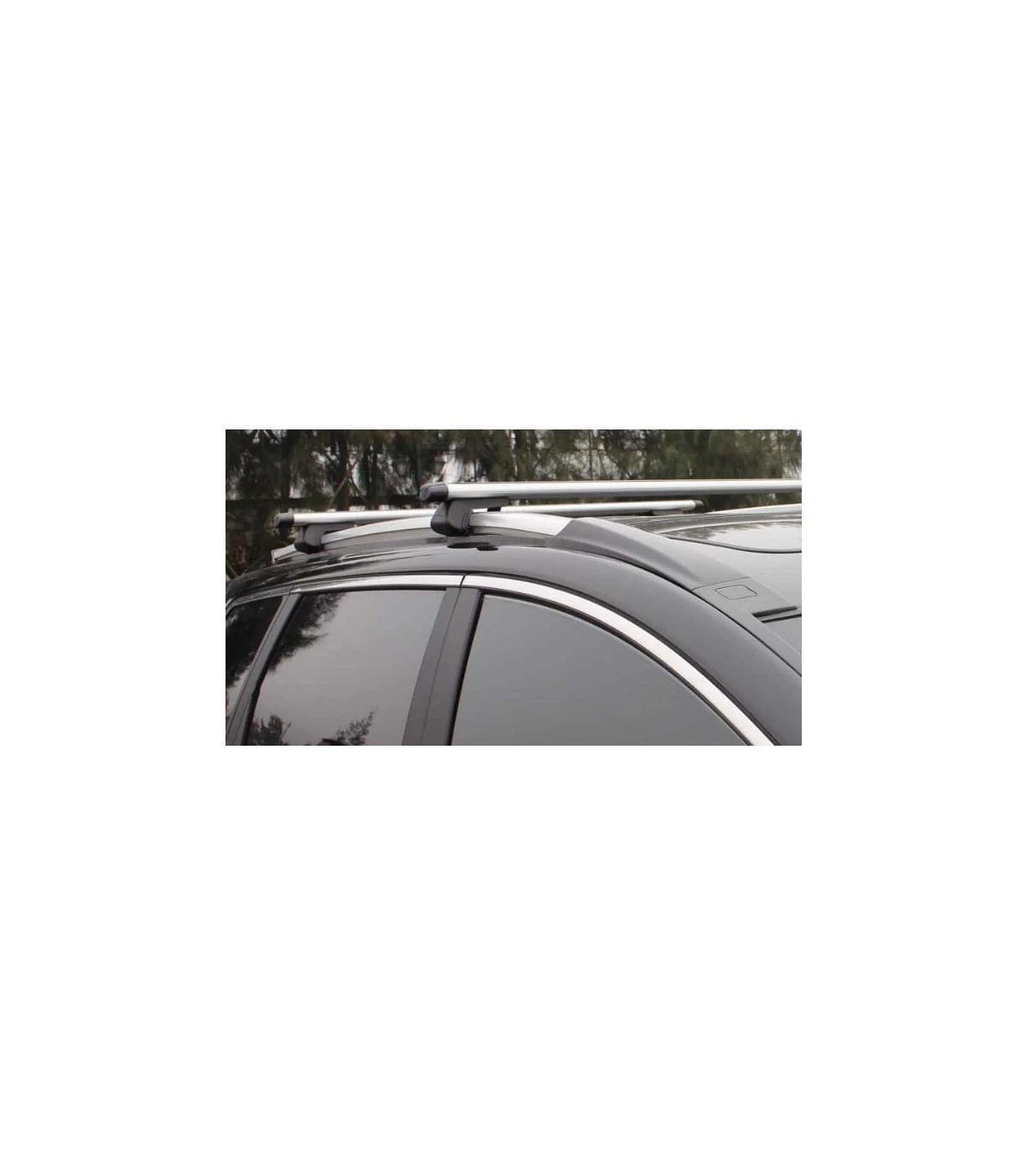 Universal Sedan coches techo equipaje Rack barras transversales con  cerradura - China Portaequipajes, portaequipajes